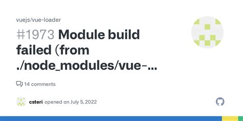 Change the information of the file as follows to save 3. . Module build failed vuejs